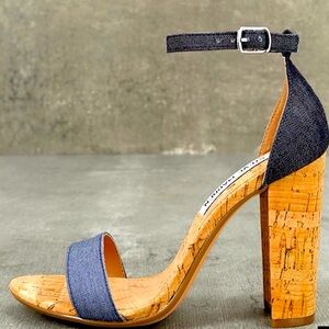 Steve Madden denim heels